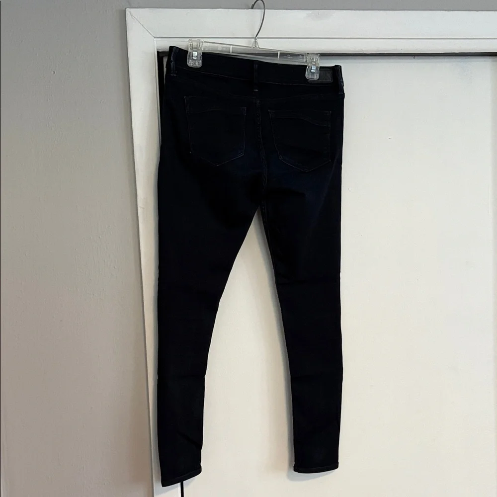 Express Women's Midnight Blue Skinny Jeans - Picture 2 of 5